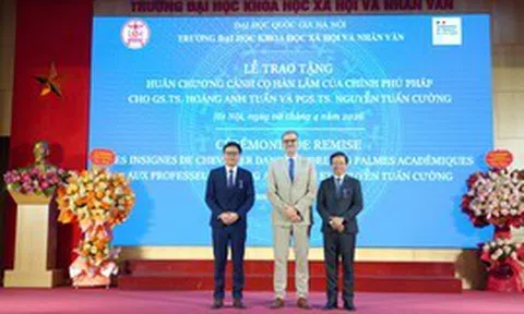 Từ văn bia cổ đến Huân chương Cành cọ Hàn lâm: Dấu ấn hợp tác khoa học Việt - Pháp