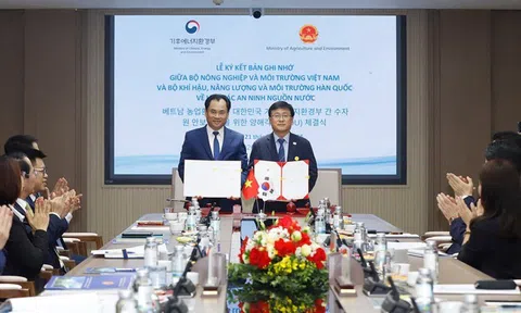 Bộ trưởng Bộ Nông nghiệp và Môi trường: Việt - Hàn hướng tới hình mẫu hợp tác xanh