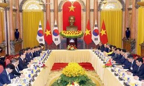 Tổng Bí thư, Chủ tịch nước Tô Lâm hội đàm với Tổng thống Hàn Quốc Lee Jae Myung