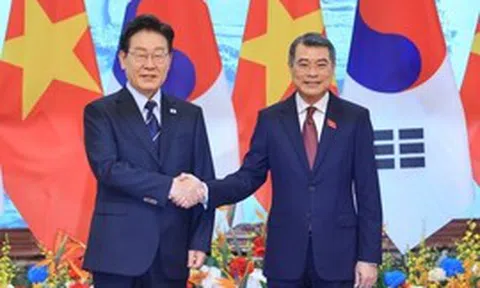 Thủ tướng Lê Minh Hưng hội kiến Tổng thống Hàn Quốc