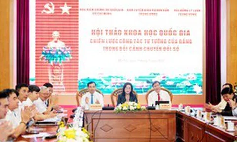 Hội thảo khoa học quốc gia 'Chiến lược công tác tư tưởng của Đảng trong bối cảnh chuyển đổi số'