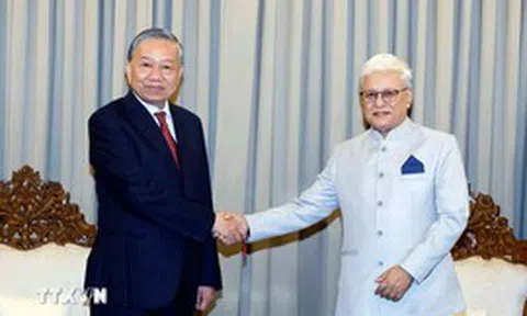 Tổng Bí thư, Chủ tịch nước Tô Lâm tiếp Thống đốc bang Maharashtra