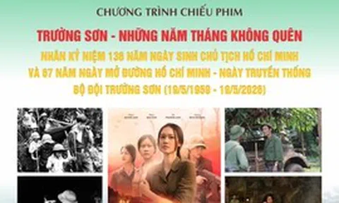 Chiếu phim chuyên đề 'Trường Sơn - Những năm tháng không quên'
