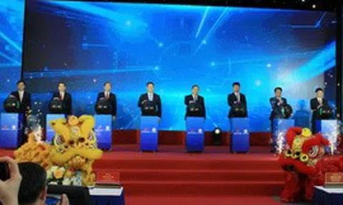 Phó Thủ tướng Thường trực Phạm Gia Túc dự khởi công khu công nghiệp Xuân Kiên (Ninh Bình)
