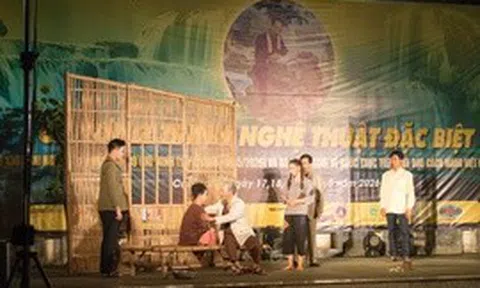 Khai mạc Chương trình nghệ thuật đặc biệt về Bác Hồ tại Pác Bó (Cao Bằng)