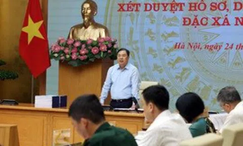 Phó Thủ tướng Thường trực Phạm Gia Túc chủ trì phiên họp của Hội đồng tư vấn đặc xá năm 2026