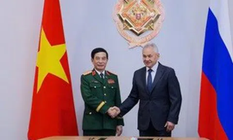 Đại tướng Phan Văn Giang hội kiến Thư ký Hội đồng An ninh Liên bang Nga