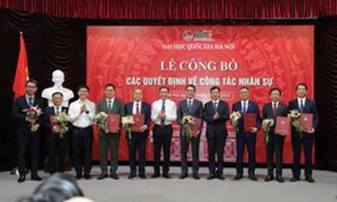 Bốn trường đại học của ĐHQGHN có hiệu trưởng mới