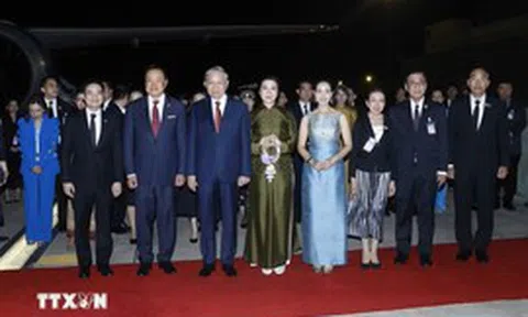 Tổng Bí thư, Chủ tịch nước Tô Lâm và Phu nhân kết thúc tốt đẹp chuyến thăm chính thức Thái Lan; lên đường thăm cấp Nhà nước tới Singapore