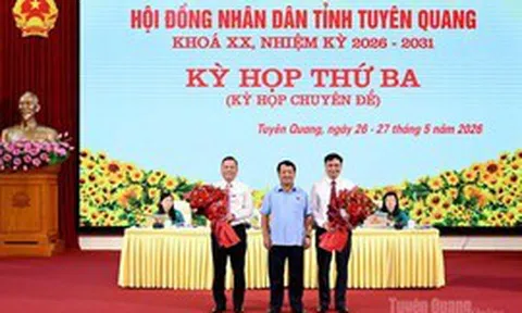Phê chuẩn kết quả bầu chức vụ Phó Chủ tịch UBND tỉnh Tuyên Quang