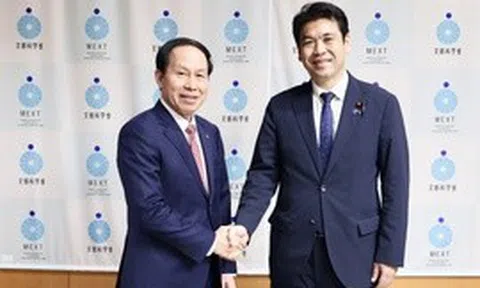 Phó Thủ tướng Lê Tiến Châu tiếp Bộ trưởng Bộ Giáo dục, Văn hóa, Thể thao, Khoa học và Công nghệ Nhật Bản
