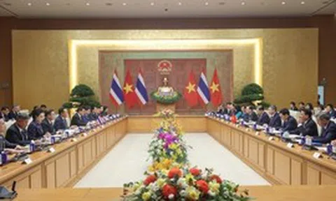 Thủ tướng Lê Minh Hưng hội đàm với Thủ tướng Thái Lan: Hướng tới kim ngạch thương mại song phương 50 tỷ USD