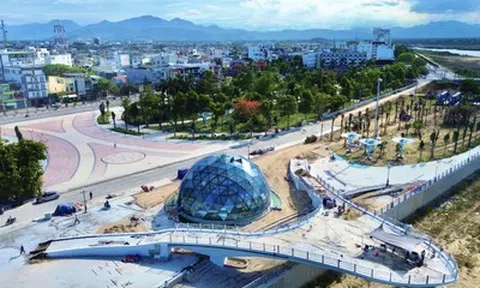 Khu vực Kè Nam sông Trà Khúc "khoắc áo mới", tạo điểm nhấn đô thị ở Quảng Ngãi