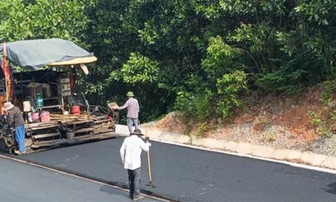 Những ngày "vàng" trên công trường quốc lộ gần 1.800 tỷ đồng