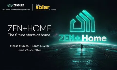 Zendure ra mắt hệ sinh thái năng lượng AI ZEN+ HOME tại Intersolar 2026