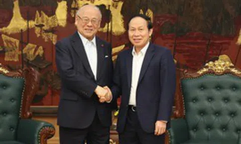 Phó Thủ tướng Lê Tiến Châu tiếp Cố vấn đặc biệt Liên minh Nghị sĩ hữu nghị Nhật Bản-Việt Nam