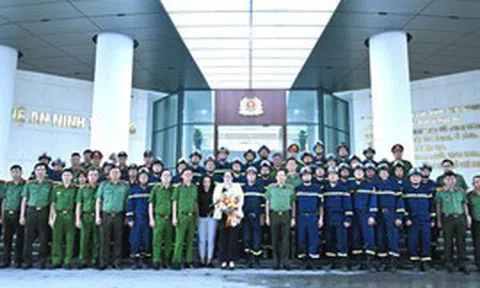 Bộ Công an xuất quân thực hiện nhiệm vụ cứu nạn, cứu hộ tại Venezuela