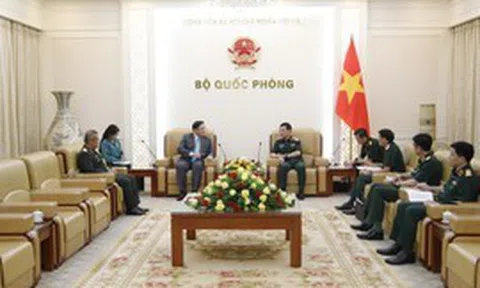 Phó Thủ tướng Chính phủ, Bộ trưởng Bộ Quốc phòng Phan Văn Giang tiếp Đại sứ Malaysia tại Việt Nam