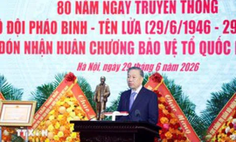 Tổng Bí thư, Chủ tịch nước Tô Lâm: Xây dựng lực lượng Pháo binh - Tên lửa hiện đại, đủ sức hoàn thành nhiệm vụ trong điều kiện mới