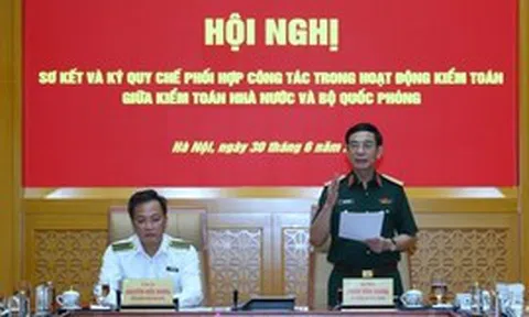 Sơ kết Quy chế phối hợp công tác trong hoạt động kiểm toán giữa Kiểm toán Nhà nước và Bộ Quốc phòng