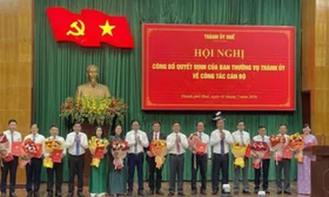 Huế điều động, bổ nhiệm hàng loạt giám đốc sở