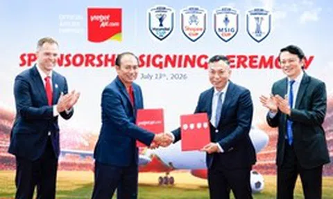 Vietjet và Ngân hàng số Vikki trở thành đơn vị đồng hành cùng ASEAN United FC