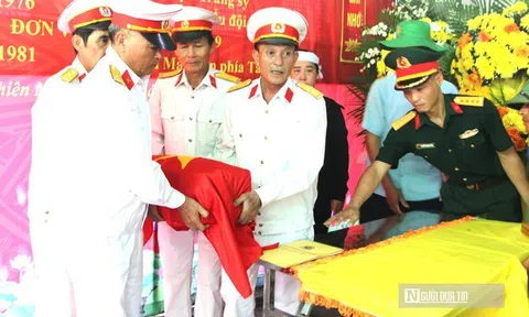 Xúc động lễ truy điệu liệt sĩ: Trọn vẹn tâm nguyện cuối đời của người mẹ già 104 tuổi