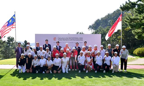 Hanwha Life Invitational Quy Tụ Các Tài Năng Golf Nữ Trẻ Triển Vọng Từ 6 Quốc Gia Châu Á