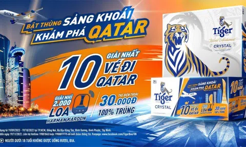 Bùng nổ cùng Tiger Crystal với tổng giải thưởng tới hàng chục tỷ đồng