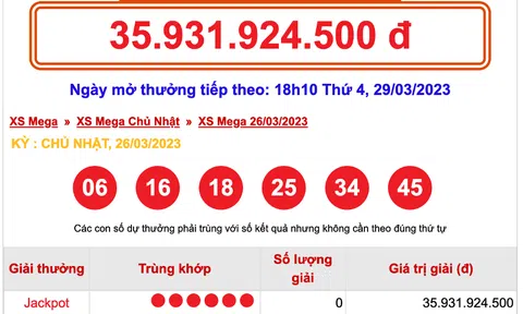 Trải nghiệm tham gia xổ số Mega 6/45 tiện lợi, đơn giản cùng xosohanoi