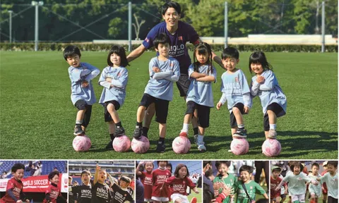 UNIQLO hợp tác cùng Liên đoàn Bóng đá Nhật Bản tổ chức sự kiện JFA UNIQLO SOCCER KIDS ở Việt Nam, bắt đầu tại Hà Nội và Thành Phố Hồ Chí Minh