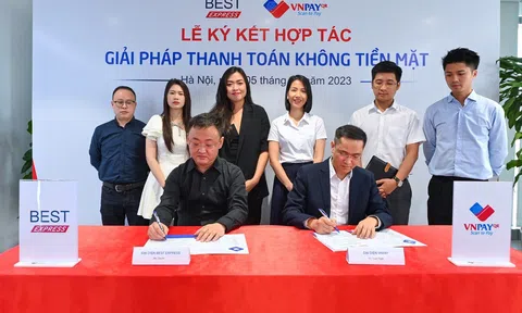BEST Express. Việt Nam hợp tác VNPAY triển khai hình thức thanh toán VNPAY-QR