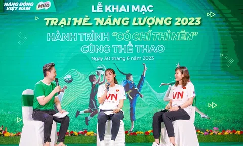 Nestlé MILO tổ chức Trại hè năng lượng 2023 (E-Camp) – Trung Tâm Rèn Ý Chí cho hàng ngàn trẻ em trên toàn quốc