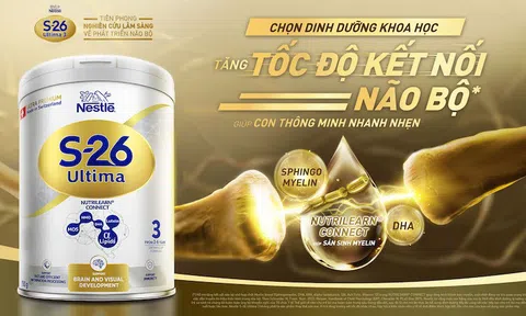 Nestlé S-26 Ultima 3 với hợp chất độc quyền NUTRILEARN® Connect