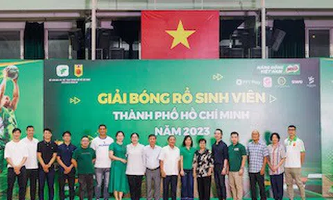 Hơn 1.000 sinh viên tranh tài tại Giải Bóng rổ Sinh viên TP.HCM năm 2023
