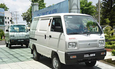 Xe tải nhẹ Suzuki Blind Van, giữ nhịp vận tải mùa giãn cách