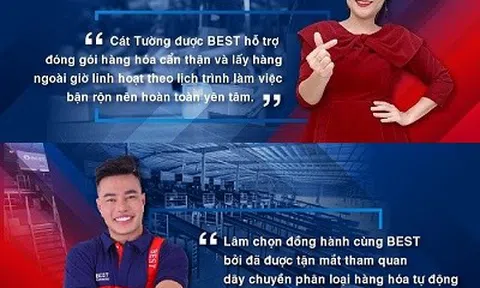 Sao Việt tin chọn BEST Express khi kinh doanh online