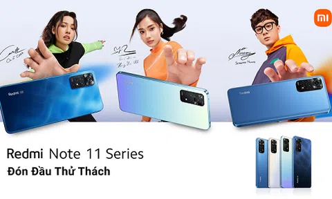 Xiaomi ra mắt dòng Redmi Note 11 với bộ 3 Redmi Note 11 Pro 5G, Redmi Note 11 Pro, Redmi Note 11S với hiệu suất mạnh mẽ cùng camera 108MP