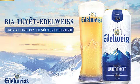 Heineken Việt Nam chính thức ra mắt bia Edelweiss với hương lúa mì tinh túy từ dãy An - Pơ