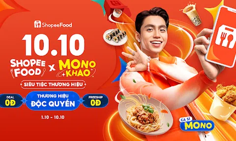 Lễ hội ẩm thực ShopeeFood 10.10 đã sẵn sàng, các “đồng ăn” mọi miền nghe rõ trả lời!