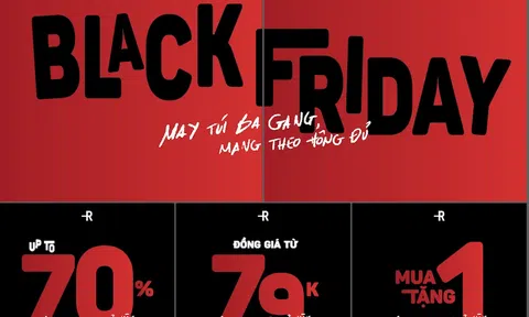 Tổng Hợp Chương Trình SALE UP TO 70% Hấp Dẫn Tại Routine Black Friday 2024