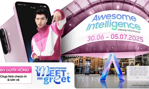 Sắc Hồng mới trên Galaxy A56 5G chính thức trình làng, HIEUTHUHAI cùng Samsung “đốt nóng” mùa hè