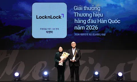 Đằng sau cú đúp giải thưởng của LocknLock tại Giải thưởng Thương hiệu hàng đầu Hàn Quốc năm 2026