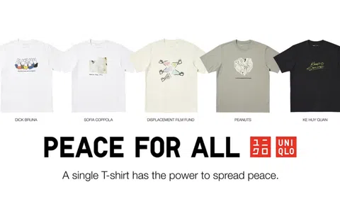 UNIQLO hợp tác với các đạo diễn, diễn viên đoạt giải Oscar ra mắt thiết kế áo thun PEACE FOR ALL mới